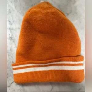 Orange beanie